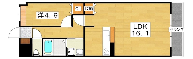 ヤマノテ　プラッツ 間取り