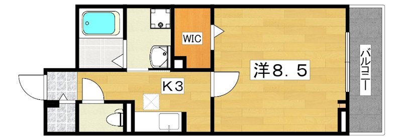 ハイドレンジア　くずは 間取り