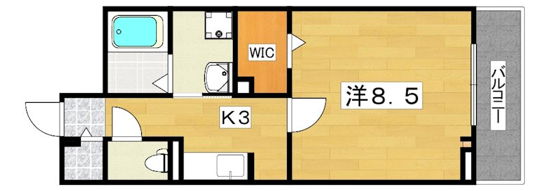 ハイドレンジア　くずは 間取り