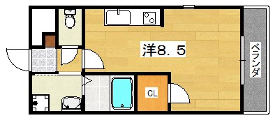 アンプルールフラーリッシュ 間取り