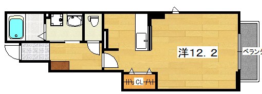 グレイス　メゾン　郡津 間取り