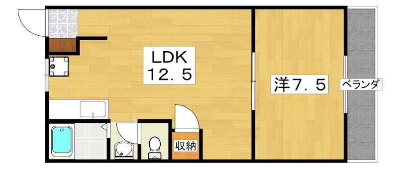 マンション花園 間取り