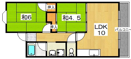 コーポ芦田 間取り