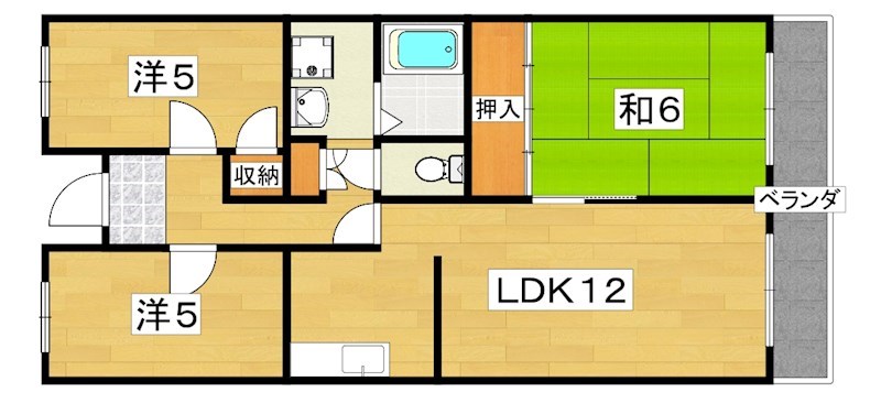 パストラル高柳 間取り