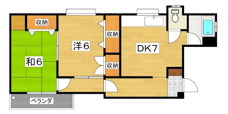 コーポラス喜山荘 間取り