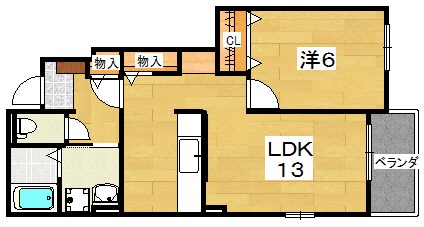 エフパティオⅢ 間取り