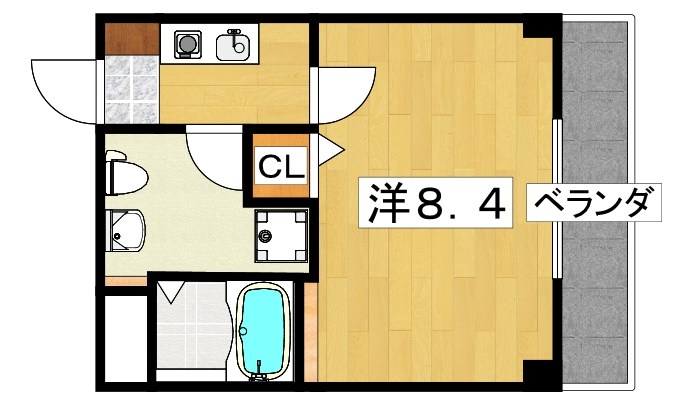 ダブルツリー7番館 間取り
