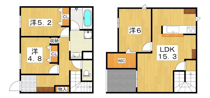 Ｍａｉｓｏｎ　ｄｅ　ｍ＆Ｃ 間取り