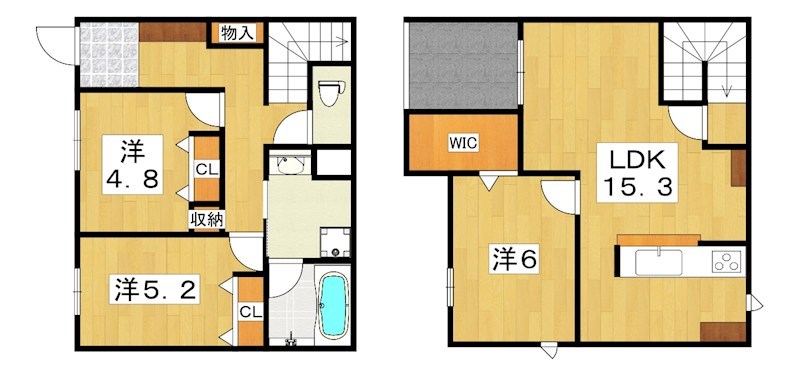 Ｍａｉｓｏｎ　ｄｅ　ｍ＆Ｃ 間取り