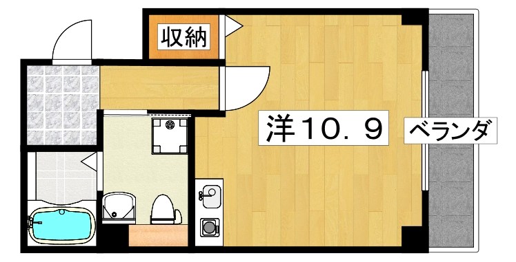 ダブルツリー7番館 間取り