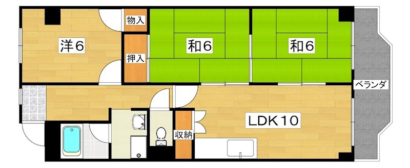 アメニティコート 間取り