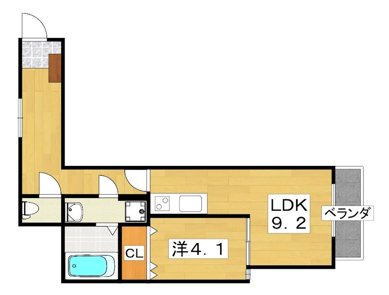 Reterasu光善寺 間取り