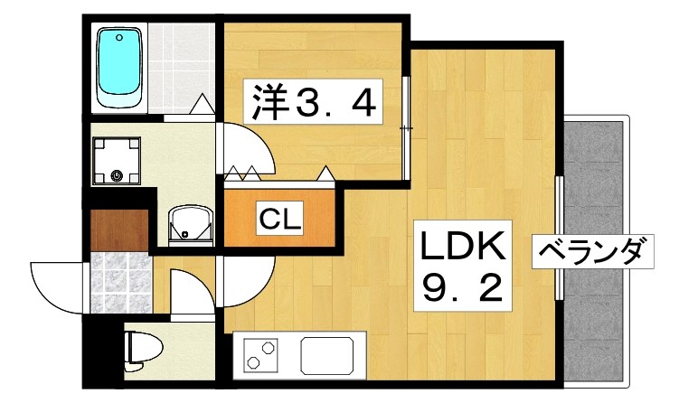 Reterasu光善寺 間取り