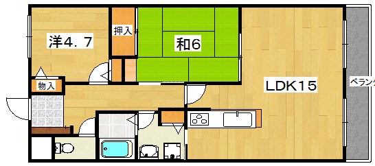 レオン友田 間取り