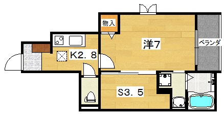 サンライズ統山 間取り