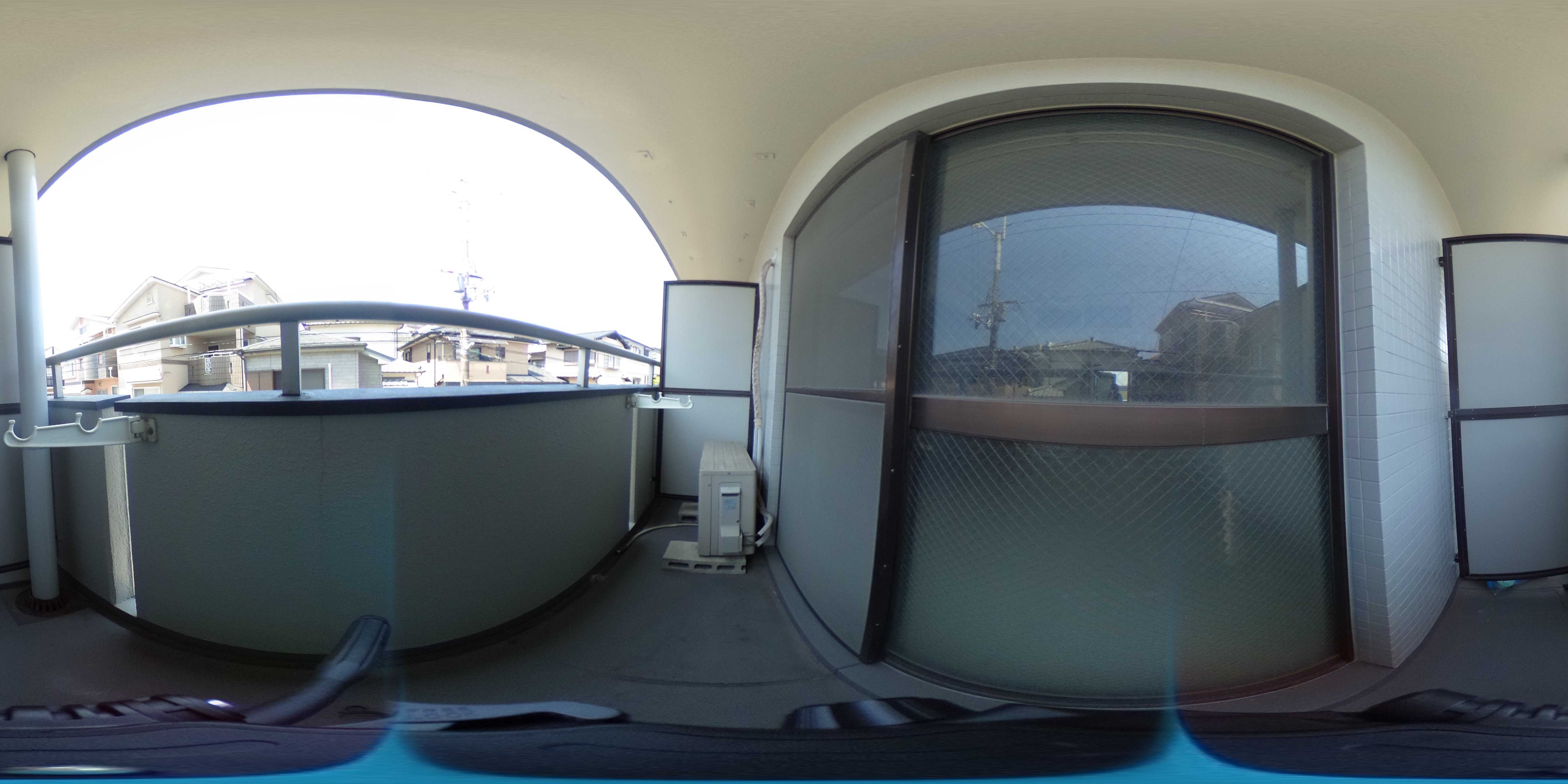 カーサカトレア ベランダ