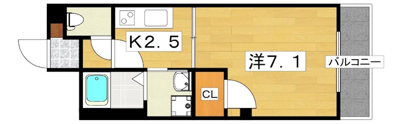 アルファクラージュⅢ 間取り