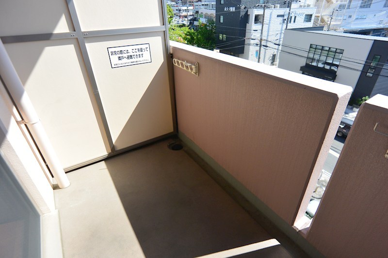 リベルテ交野 ベランダ
