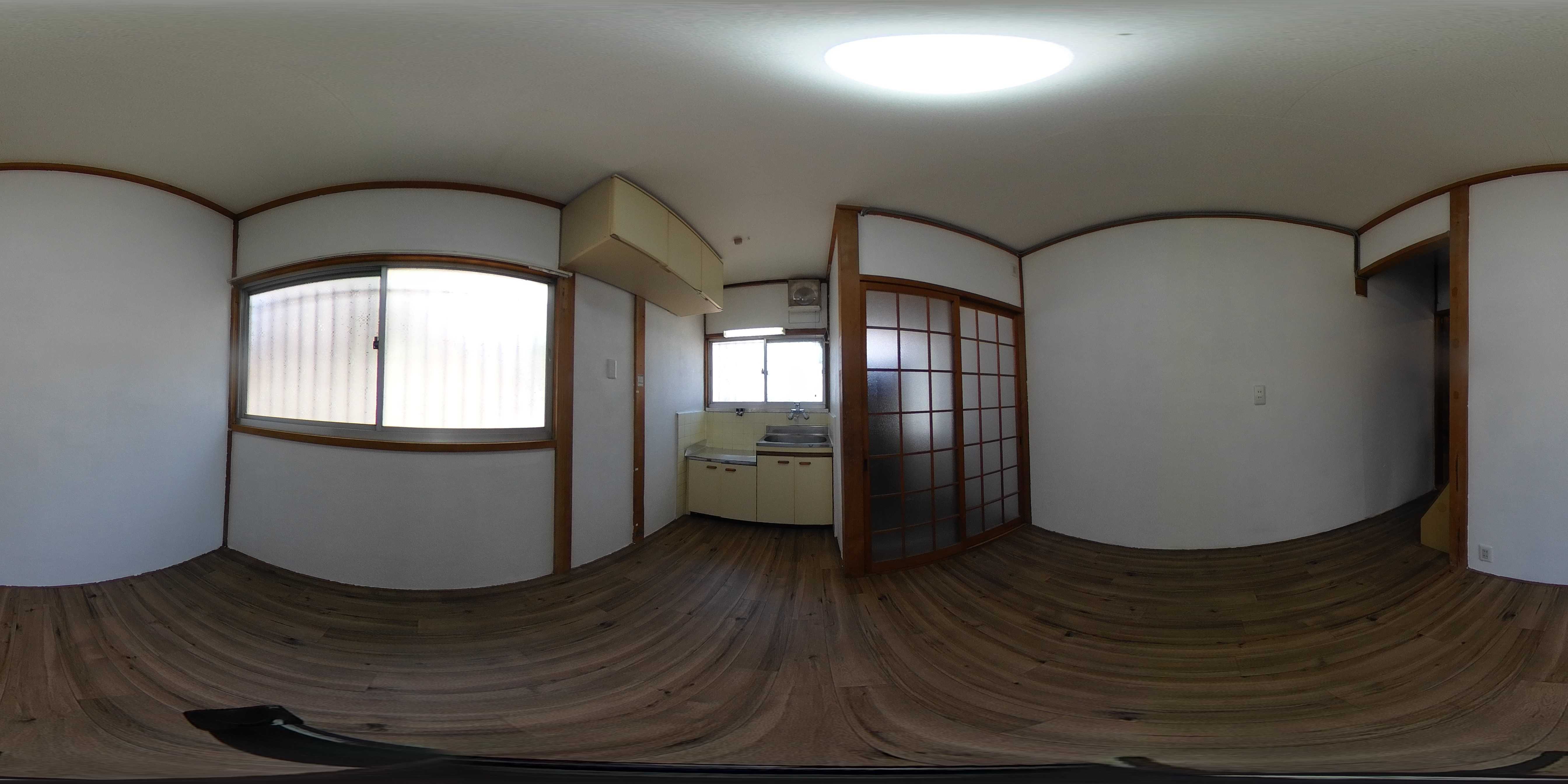 八幡市八幡三反長貸家 リビング