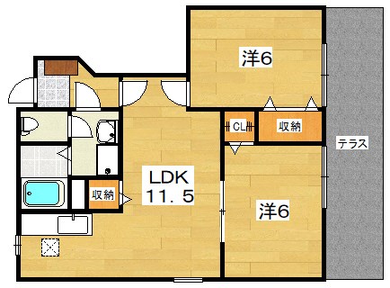 ブルージュ 間取り