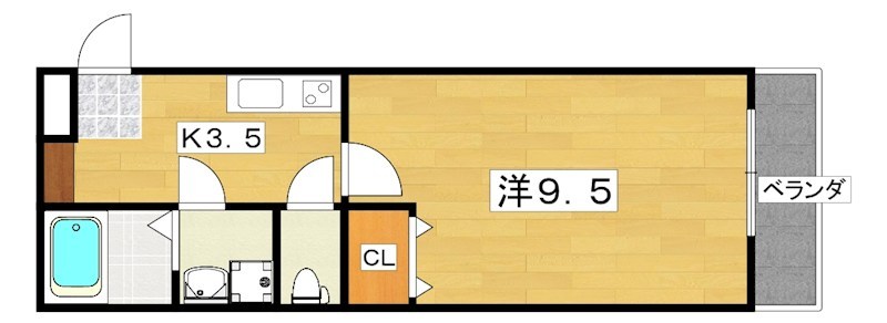 デイアコート香里 間取り