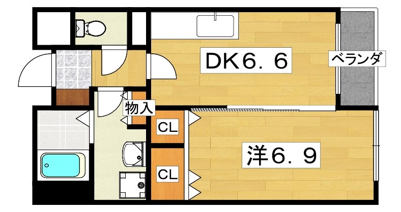アバンザール香里園 間取り