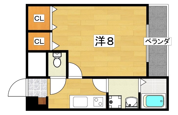 ドムス寝屋川 間取り