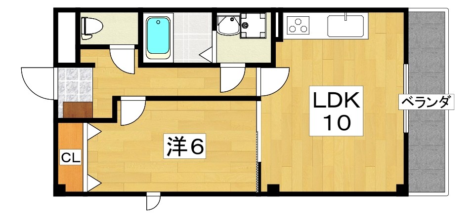グランコスモ交野 間取り