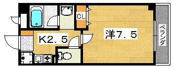 フェローズ中宮 間取り