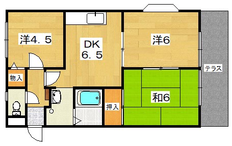 Luster-N 間取り