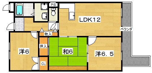 アカンサス二番館 間取り