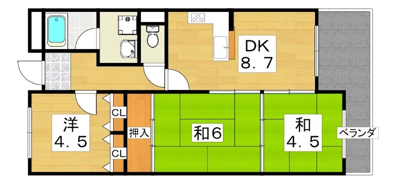 長楽ビル 間取り