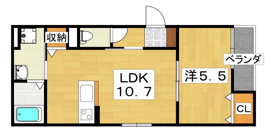 TEKO宮之阪 間取り