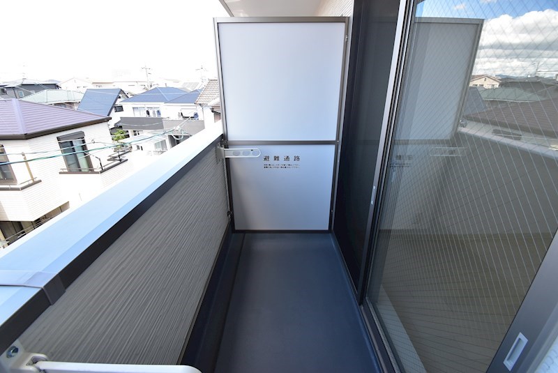 クリエオーレ若葉町 ベランダ