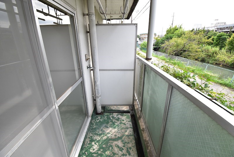 第２三島ハイツ ベランダ