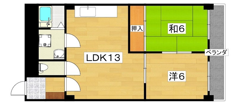 ネオライフ枚方 間取り