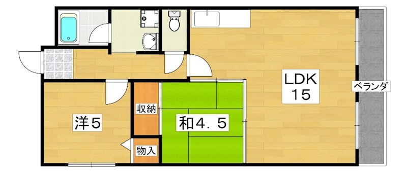 八坂一番館 間取り