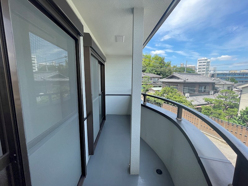 向井ハイツ ベランダ
