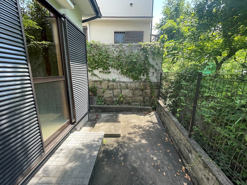 向井ハイツ ベランダ
