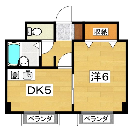 Belong香里園 間取り