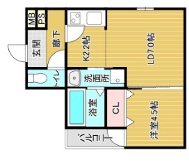フジパレス八坂町 間取り