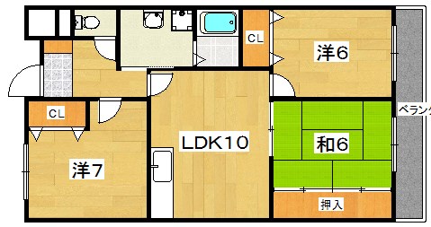 プレスト東田宮 間取り