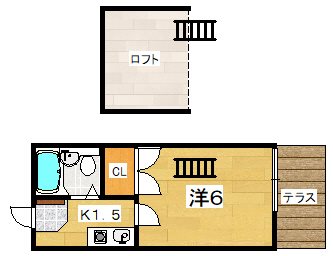 プランドール楠葉 間取り