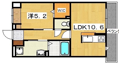 シャーメゾン岡山手 間取り