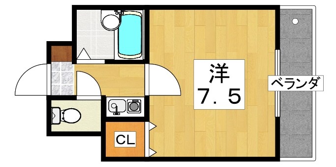 ラフォーレ1番館 間取り