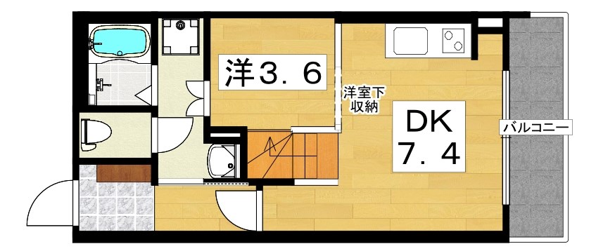 キャルムコート交野2番館 間取り