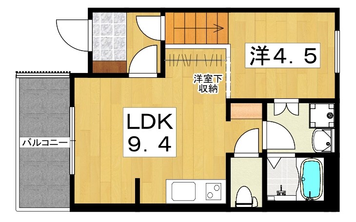 キャルムコート交野2番館 間取り