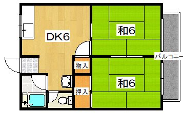 エコート藤原Ａ棟 間取り