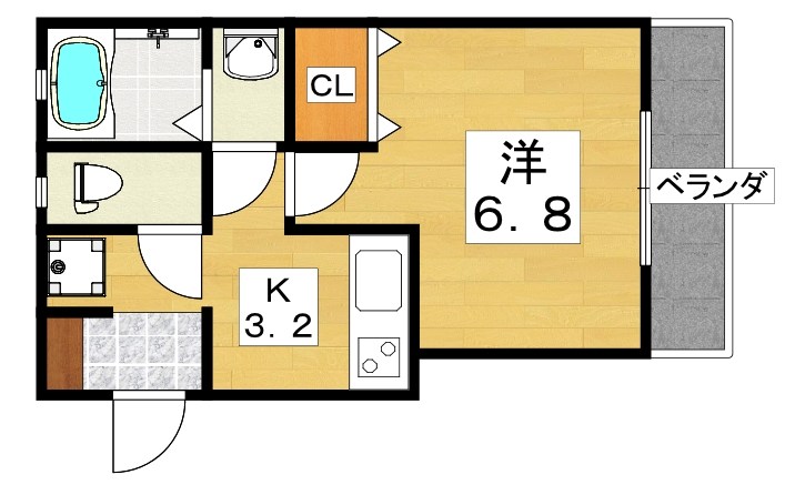 スリール萱島東 間取り