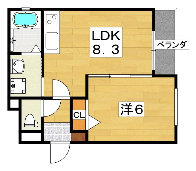 スリール萱島東 間取り